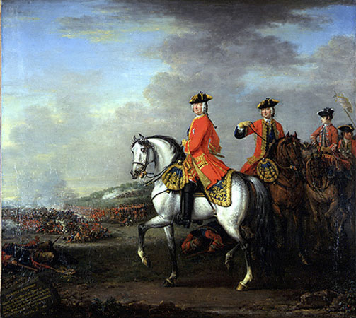 George II at Dettingen